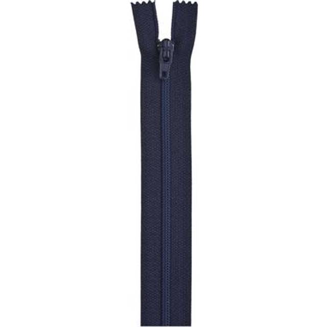 "Coats Lightweight Separating Zipper 10""-Navy"