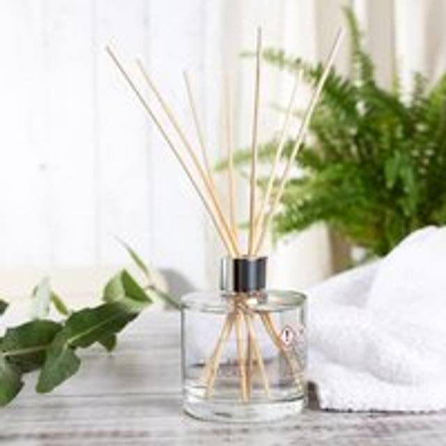 Fresh Eucalyptus Reed Diffuser - Clear