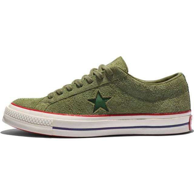 Converse Undefeated x One Star Suede Low 'Olive' 158894C - /Red - 8.5