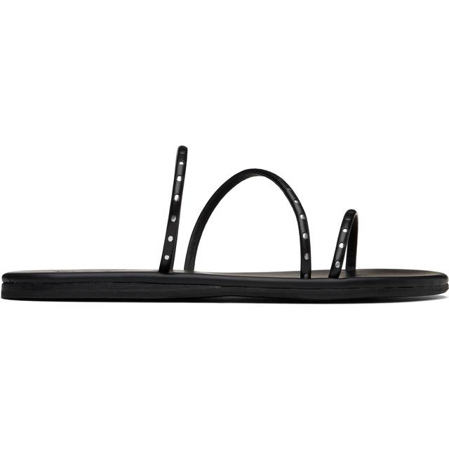 Ancient Greek Sandals Black Lynx Sandals - Black/Silver - IT 39