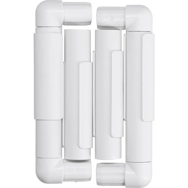 4pcs Embroidery Frame Durable Light Slick Compact White DIY Sewing Tools for Home Use