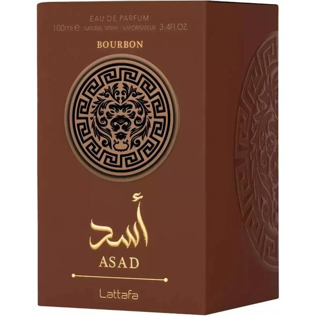 Asad bourbon by lattafa luxurious men’s fragrance bold & long-last edp 100ml