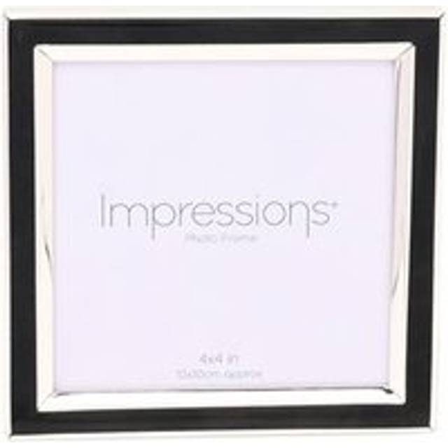 Impressions Black Epoxy Border Photo Frame