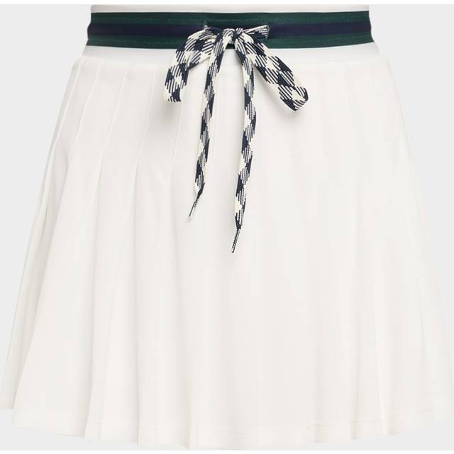Laver Cadiz Pleated Tennis Mini Skirt - WHITE - Medium