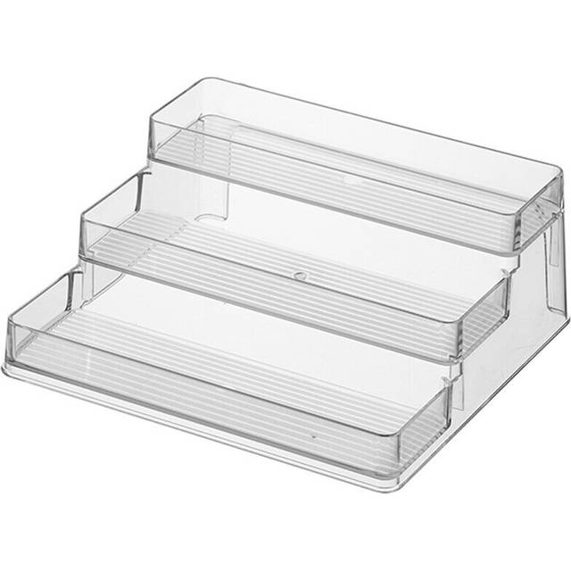 Spice Rack Kitchen Pantry Step Shelf Cabinet Organizer, Spice And Food Kitchen Cabinet Pantry Shelf Seasoning Organizer