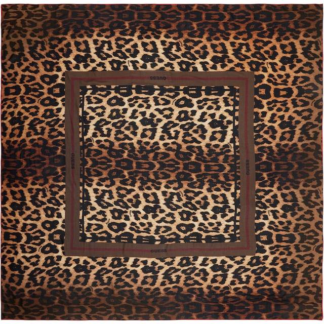 Foulard à imprimé animalier - Multicolore - Taille Unique