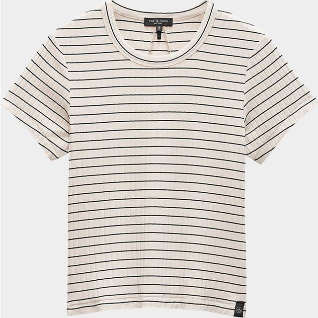 Luca Stripe Baby Tee - BLACKMULT - X-Large