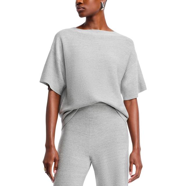 Fabiana Filippi-Shiny Cotton Sweater Maglioni Grigio-Donna - Gray - 44IT