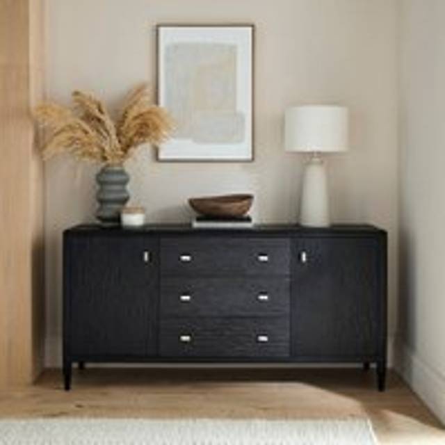 Edited Life Olsson Large Sideboard, Mango Wood - Black Wood