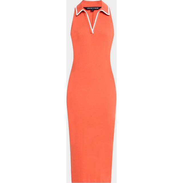 Darien Sleeveless Knit Dress - PERSIMMON - Small