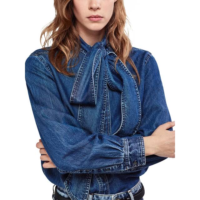 FRAME Denim The Secretary Blouse