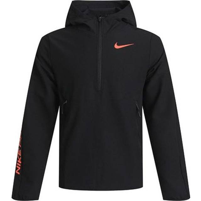Men's Nike Pro Zipper Cardigan Training Black CZ1511-010 - L