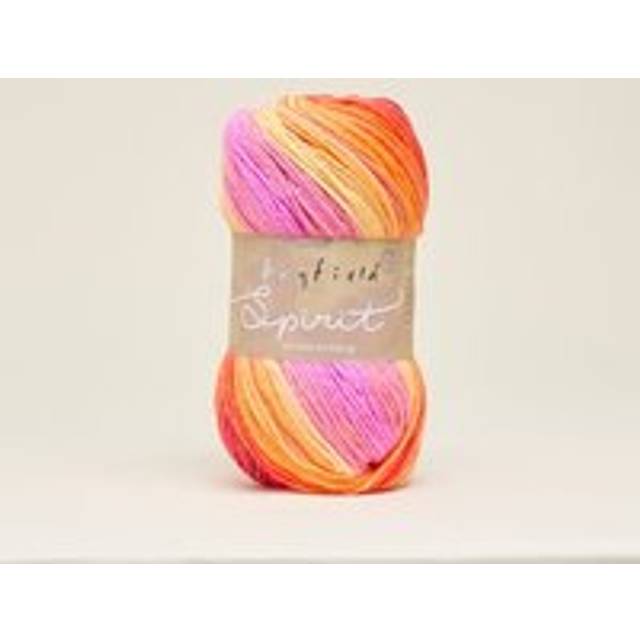 Hayfield Spirit Double Knit Yarn with Wool - Fresh Orange