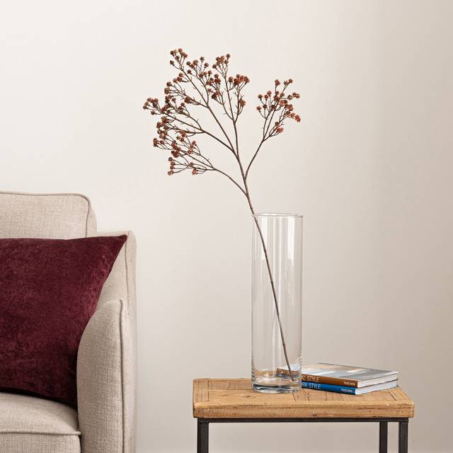 Artificial Gypsophila Stem - Brown
