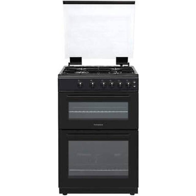 Statesman GDL60B - Black 4 Zone Gas Cooker