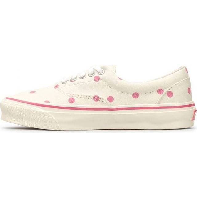 (WMNS) Vans COMME des GARCONS Girl x Vault OG Era LX 'White Pink' VN0A4BVA2ZU - White/Pink - 7.5
