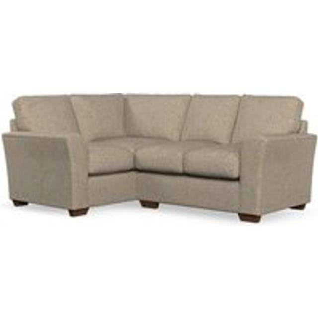 Lena Small Corner Sofa - Chunky Weave Honey