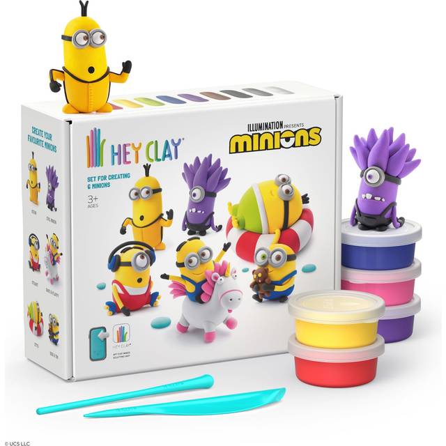 Tomy Hey Clay Minions 15 Can Set - One Colour