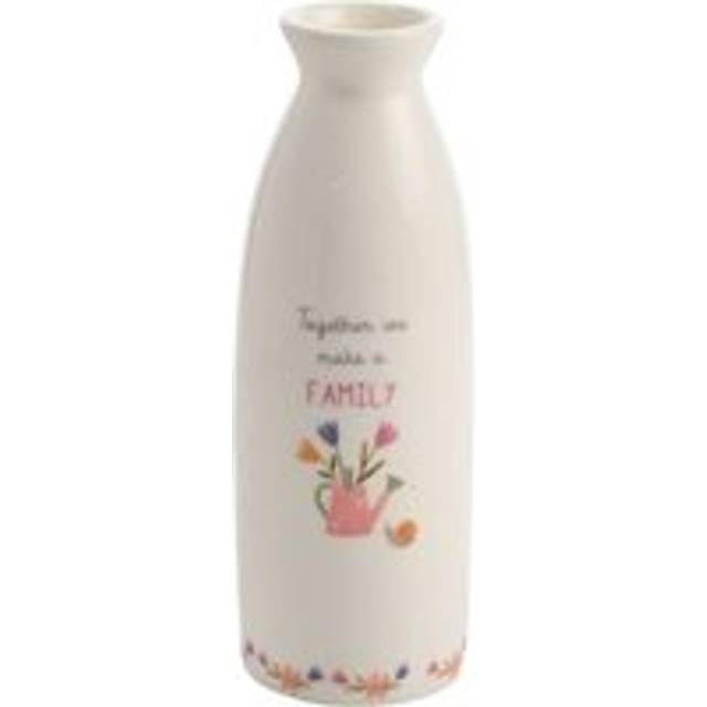 The Cottage Garden Family Ceramic Stem Vase - White