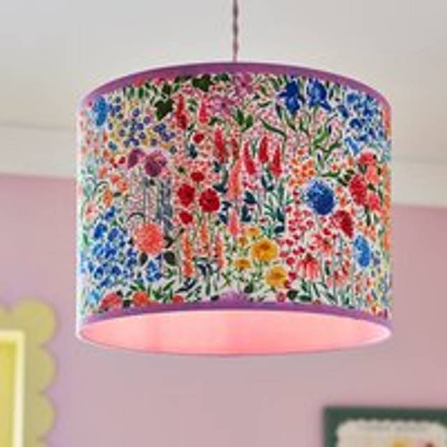 Sophie Robinson Made to Order Sunshine Flowers Lamp Shade - Multicolor