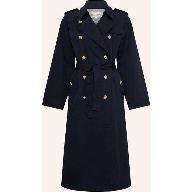 Gerard Darel Serge Trench Coat, Navy