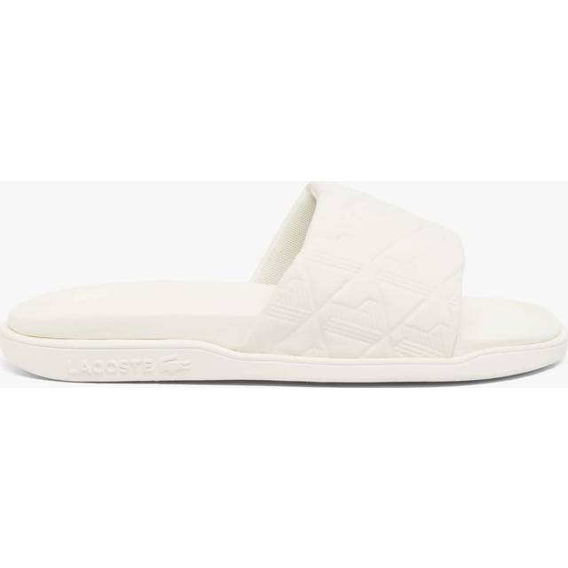 Lacoste Men's Serve Slide Dual Size 8 UK Off White