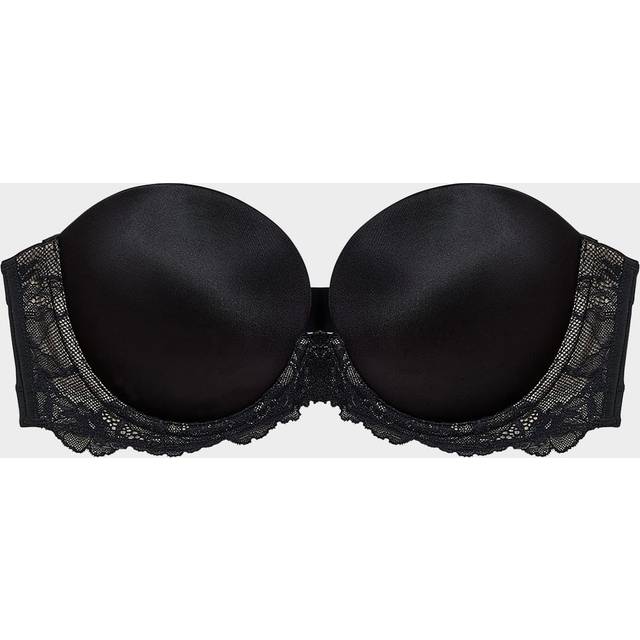 Self-Assured Strapless Push-Up Bra - BLACK - 32D EU (32D US)