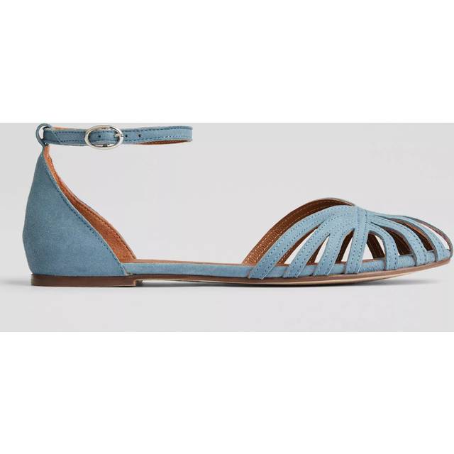 L.K.Bennett Aubrey Suede Flat Sandals
