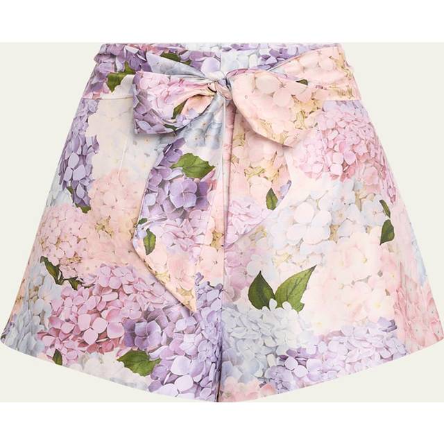 Dawning Silk Shorts - MULTI HYDRANGEA - 0P