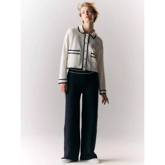 Barbour Jasmine Knitted Cardigan, Cloud