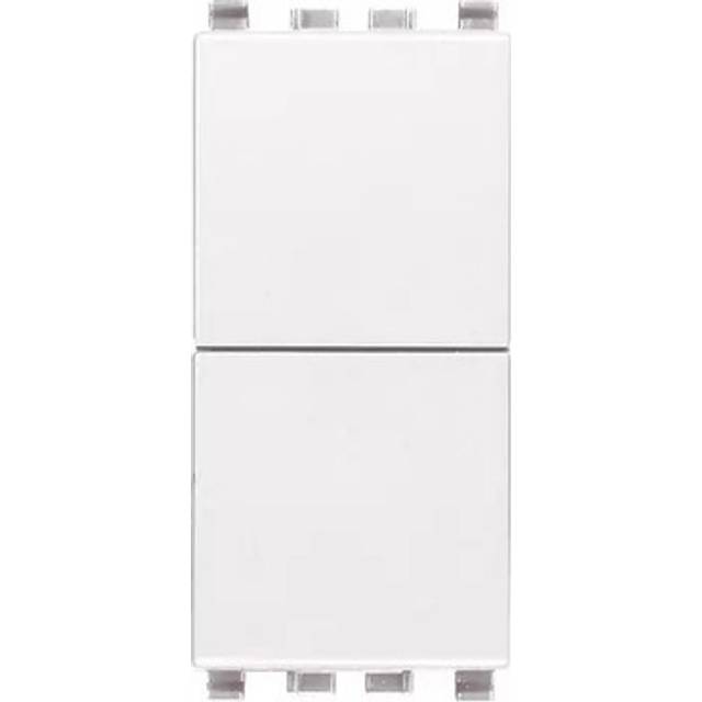 Vimar 20066.b double independent switch no+no 10a white eikon series