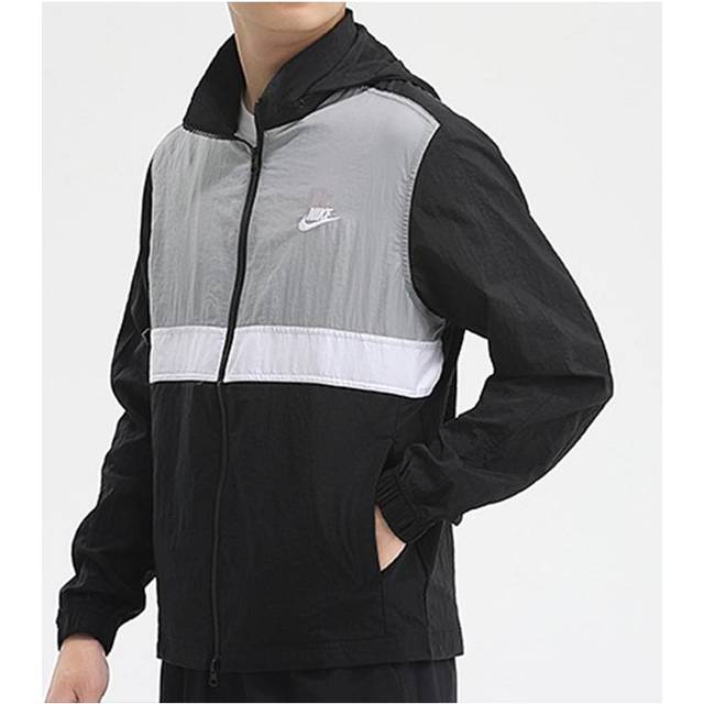 Nike Sportswear Tatting Jacket Coat Men White CU4310-100