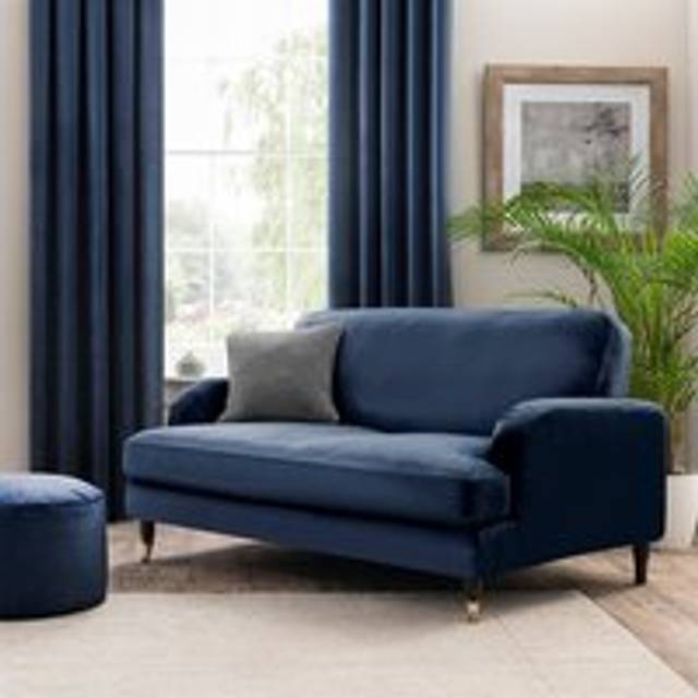 Isla Two Seater Sofa Cover - Midnight Blue Isla