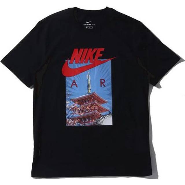Nike AS M Nsw Tee Air Photo Sakura Printing Short Sleeve Black CT6531-010