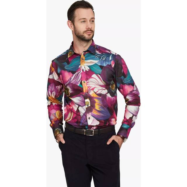 Simon Carter Liberty Fabric Hybrid Printed Shirt, Multi