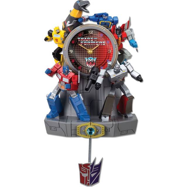 Transformers Sculptural Autobots Vs. Decepticons Wall Clock