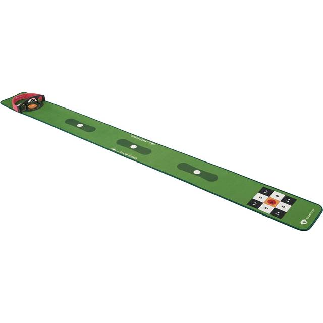 DAIYA Putting Mat Putter Practice Equipment Diamond Flat Pat 536 TR-536 grön