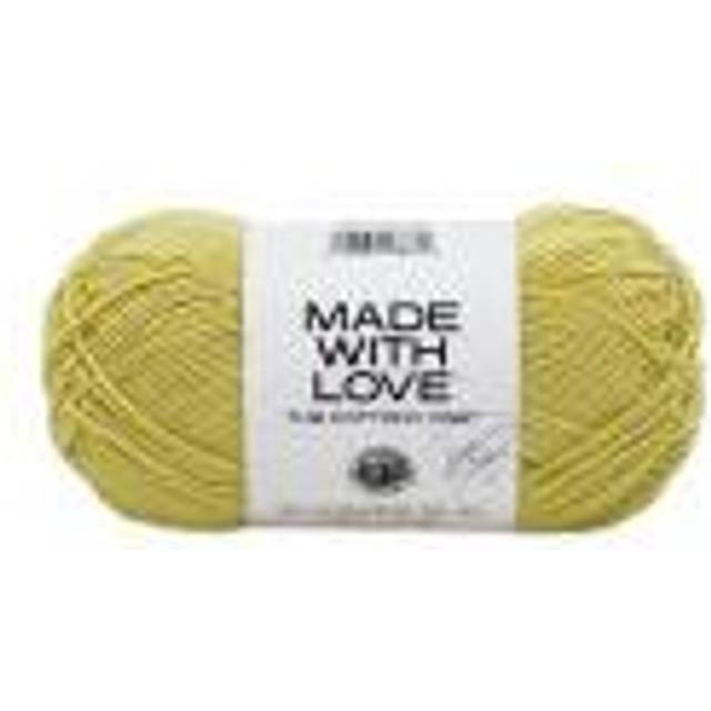 Lion Brand Yarn Tom Daley - The Cottony One  Yarn for Knitting  Summer Sun Yellow  1 Pack