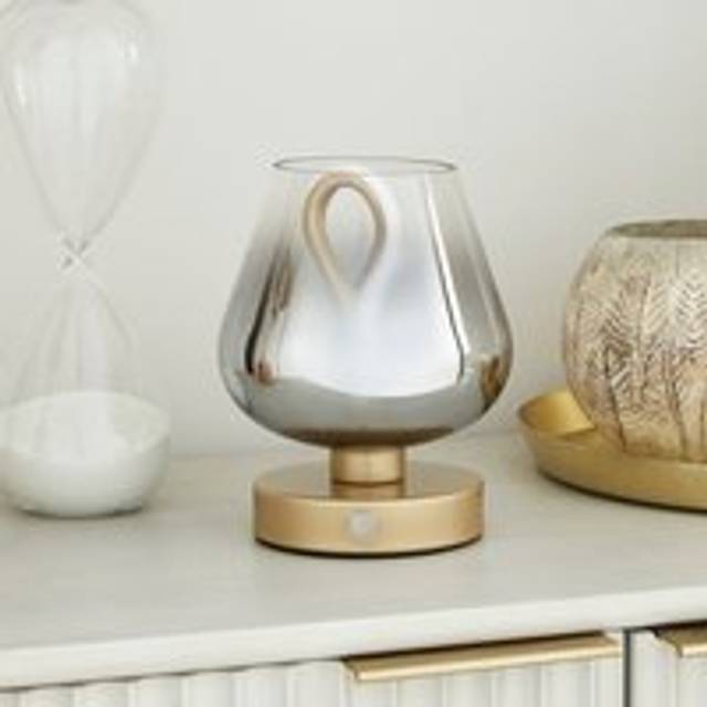 Aurora Rechargeable Touch Dimmable LED Table Lamp - Gold