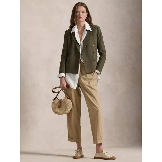 Polo Ralph Lauren Double Breasted Blazer, Outdoor Olive
