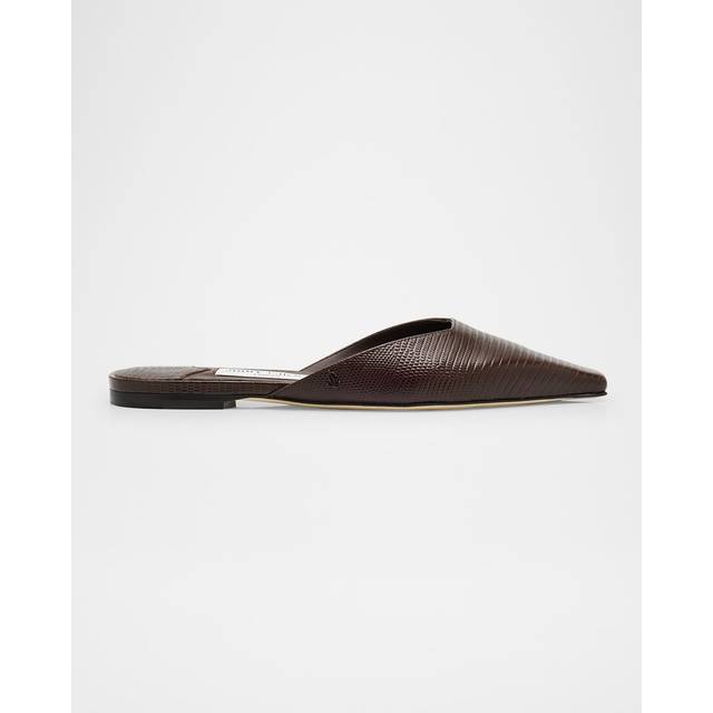 Jimmy Choo Vivi Leather Flat