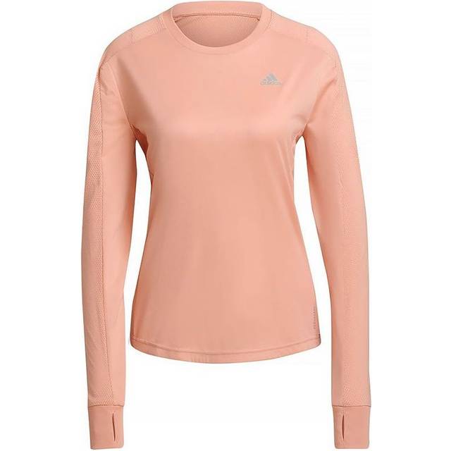 (WMNS) adidas Training Sports Running Long Sleeves Pink Red T-Shirt H31023 - Default Color - XS
