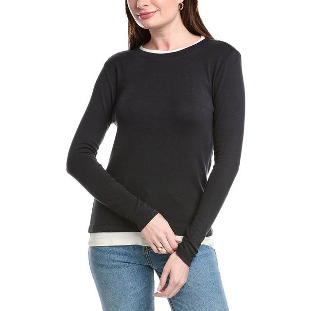 Three Dots Veronica Layered T-Shirt