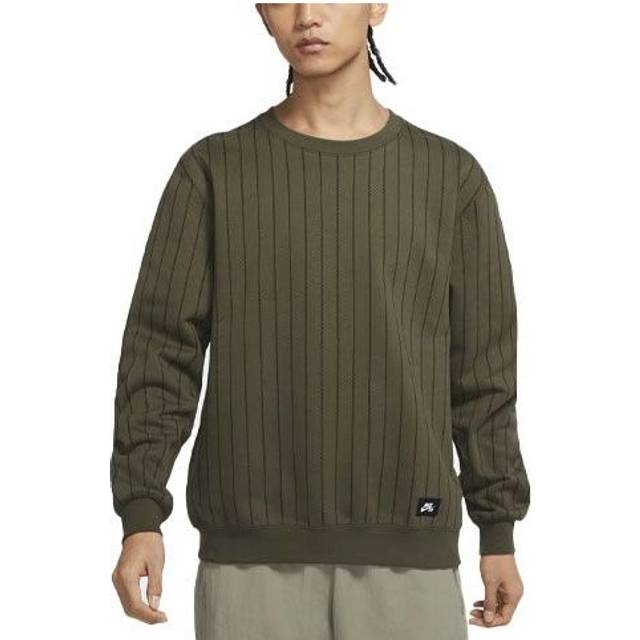 Nike Unisex SB Skateboard Round-neck Sweatshirt Green DH2637-325