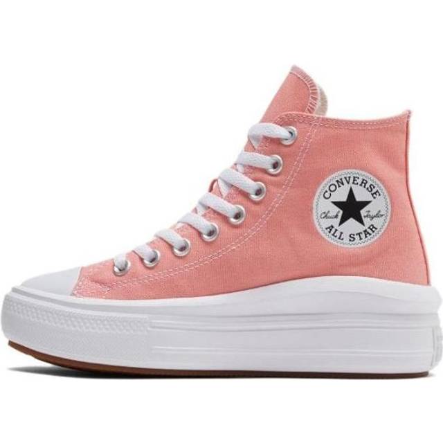 (WMNS) Converse Chuck Taylor All Star Move Platform High 'Lawn Flamingo' A03544C - Lawn Flamingo/White/White - 5.5