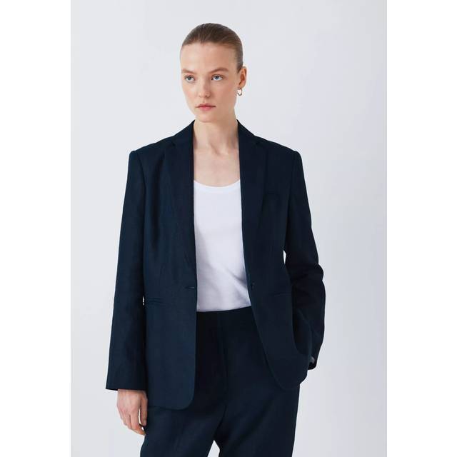 John Lewis Single Breasted Linen Blazer