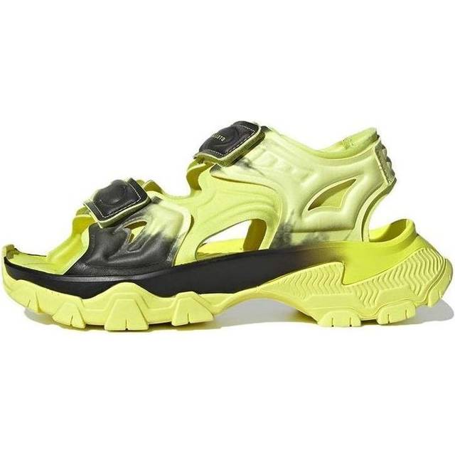(WMNS) adidas by Stella McCartney Sandals 'Frozen Yellow Core Black' - yellow - 5