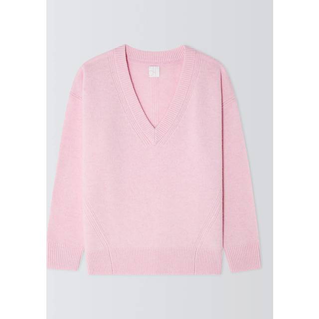 John Lewis V-Neck Merino Wool With Cashmere Jumper