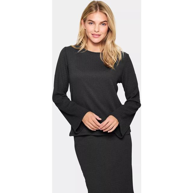 Saint Tropez - Topp Ilyssasz Blouse - Svart