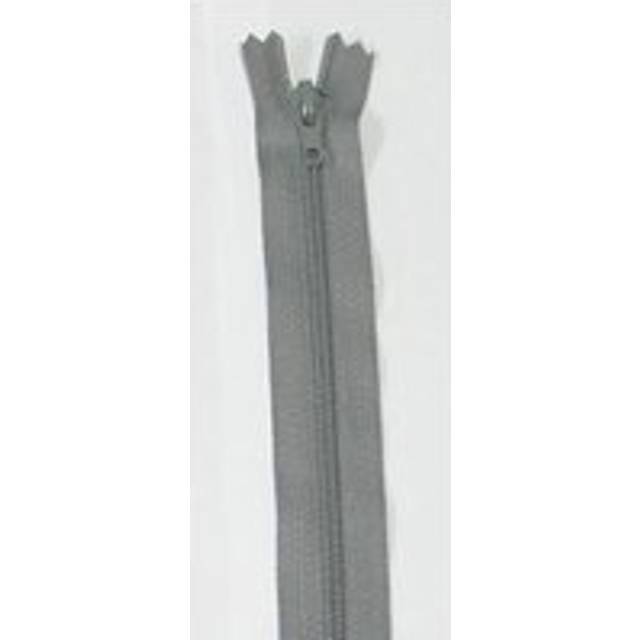 YKK Nylon Closed End Dress Zips Light Grey